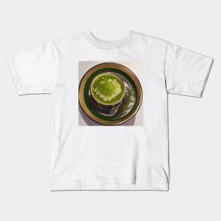 Matcha Tea Time Japanese Kids T-Shirt